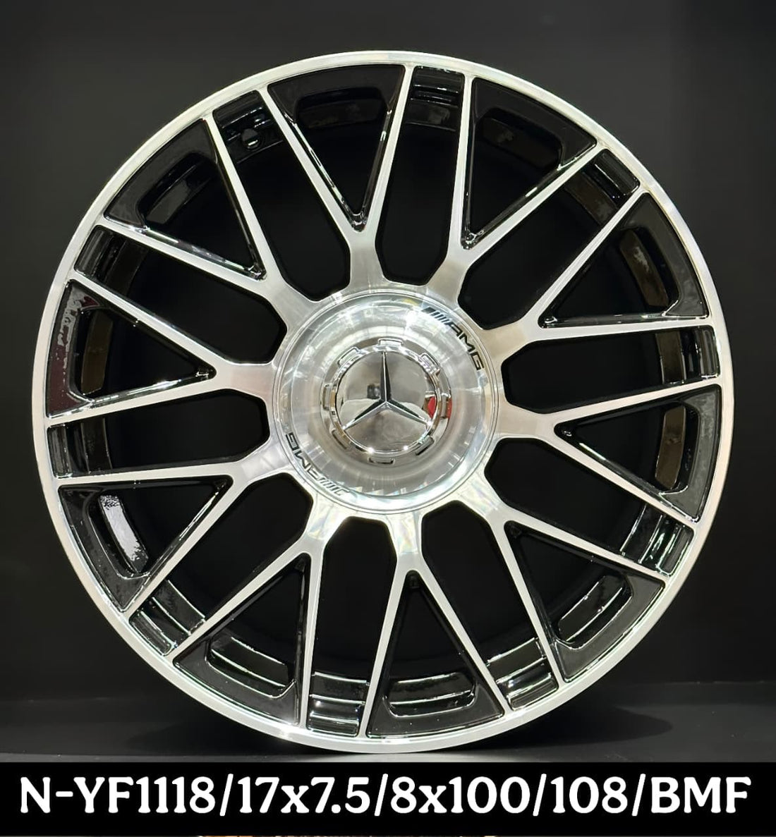 AMG Style Alloy Wheel 17 Inch 5x114.3 chrome
