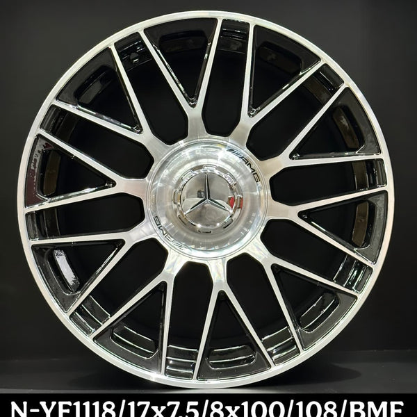 AMG Style Alloy Wheel 17 Inch 5x114.3 chrome
