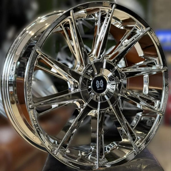 733 Chrome Alloy Wheel 24Inch- 5x139.7