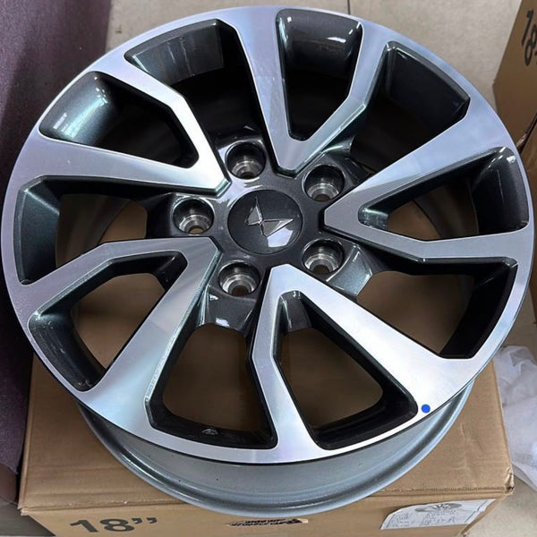 Mahindra Scorpio N OEM Alloy Wheel 18 Inch (Machined Grey)