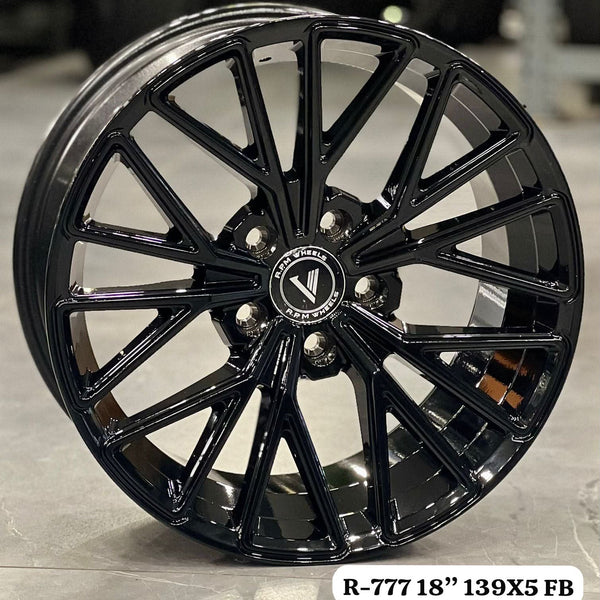 R-777 Alloy Wheel 18 Inch Full Black