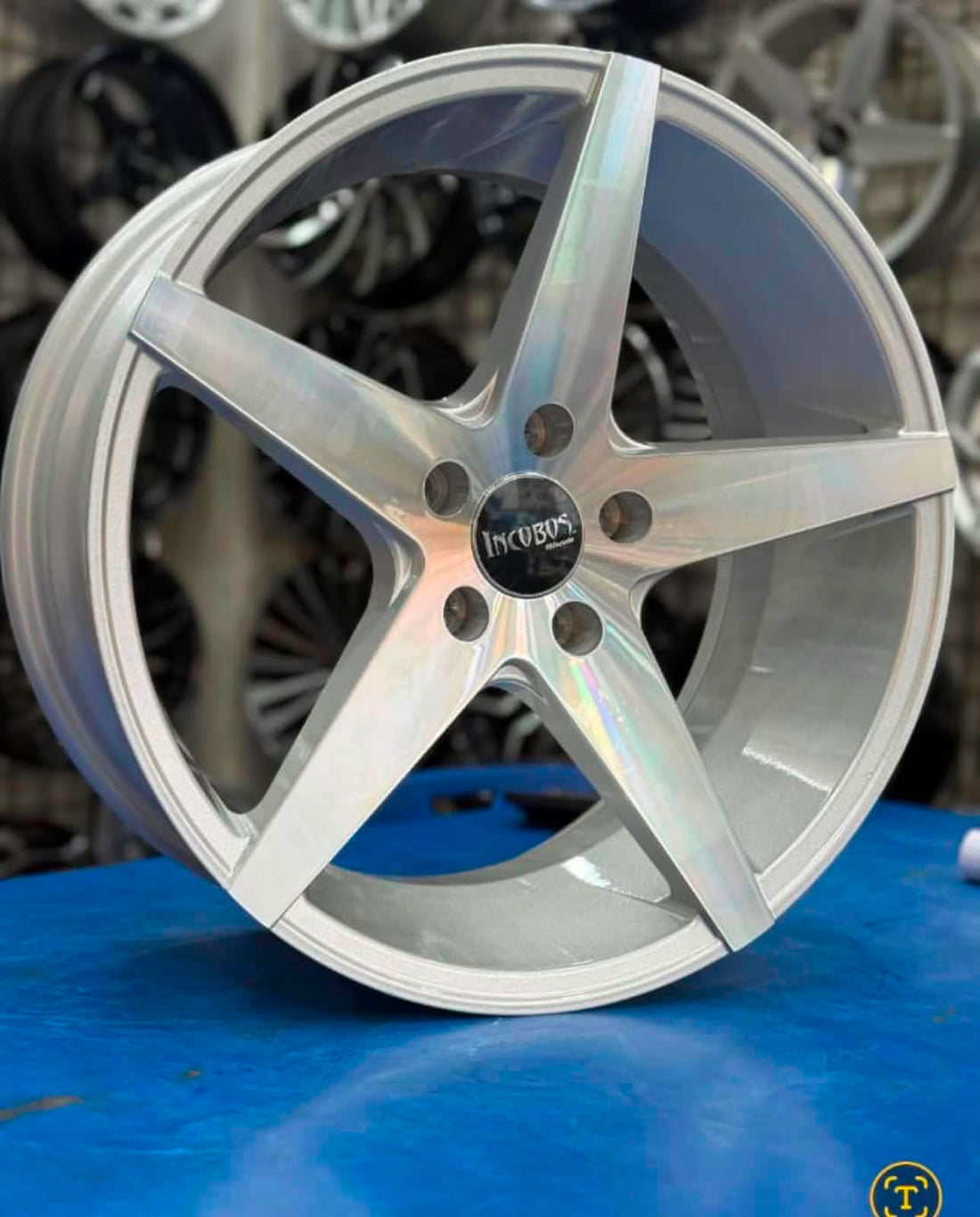 Incubus 5 Spoke Alloy Wheel 16 Inch (Machined Silver)