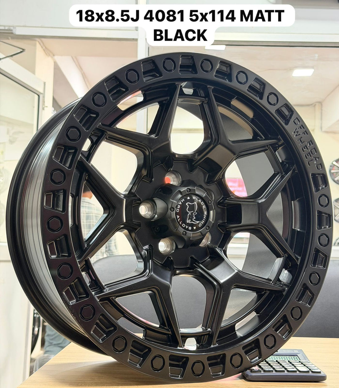 Black Rhino Hard Alloys 4081 Matt Black