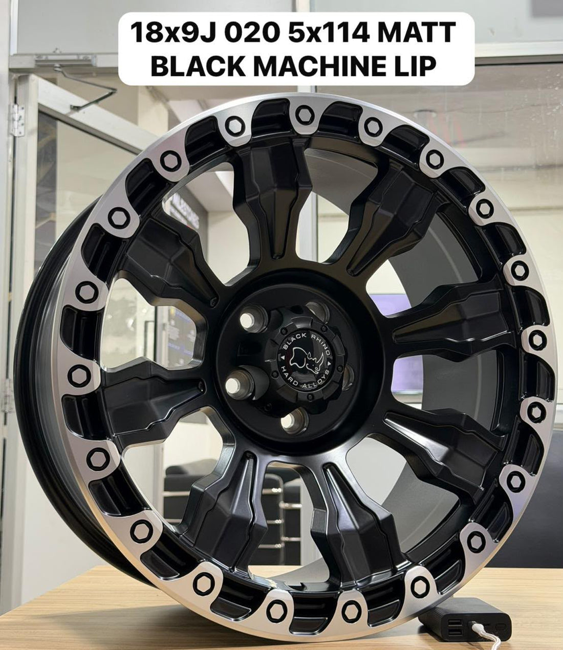 Black Rhino Hard Alloys 020 Black Machine Lip