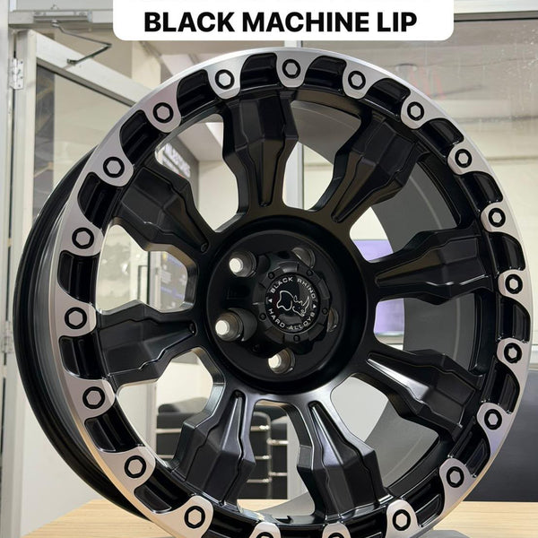 Black Rhino Hard Alloys 020 Black Machine Lip