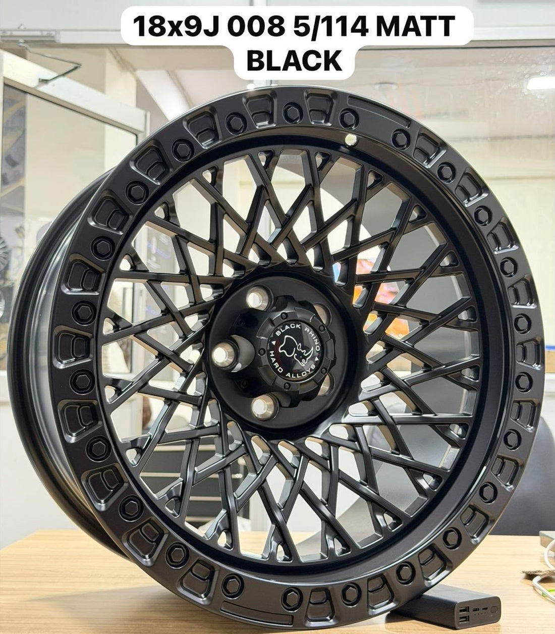 Black Rhino Hard Alloys 008 Matt Black