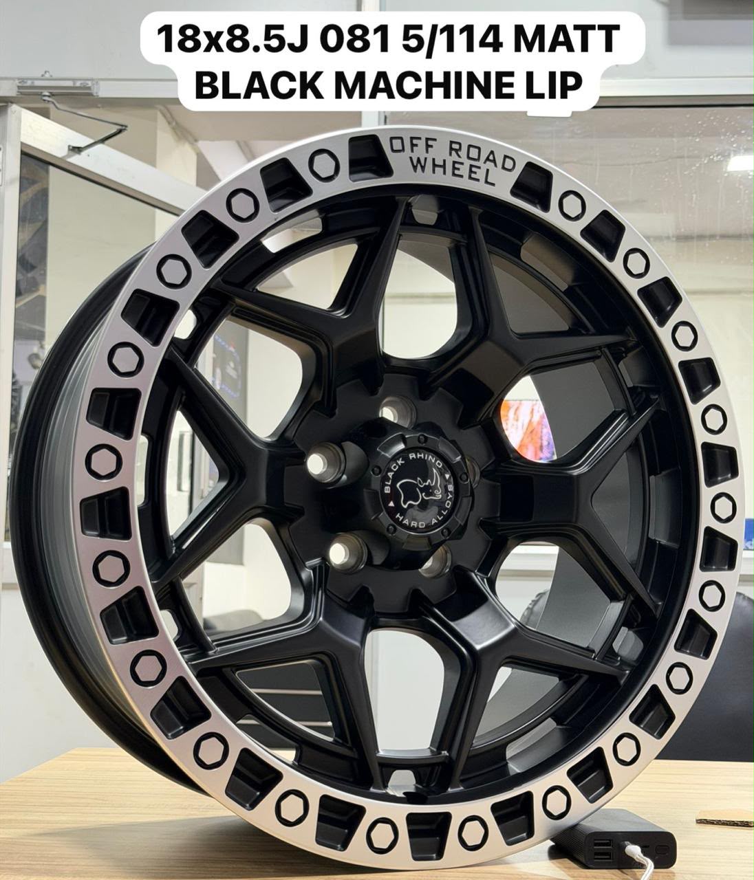 Black Rhino Hard Alloys 081 Black Machine Lip