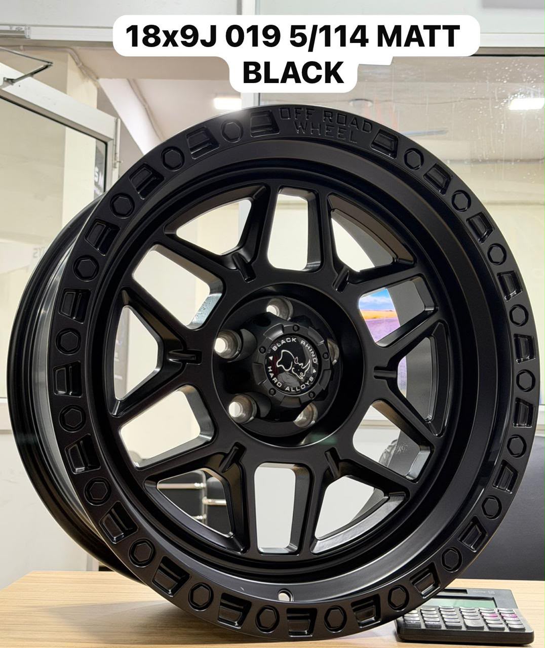 Black Rhino Hard Alloys 019 Matt Black