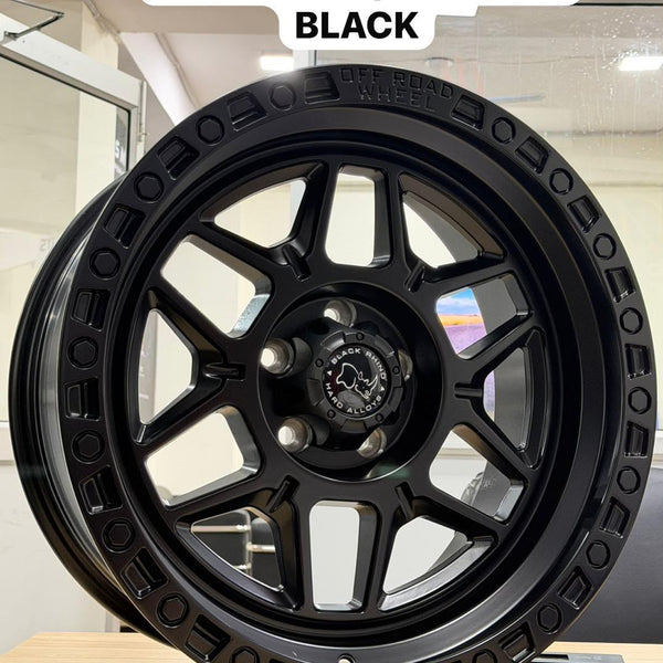 Black Rhino Hard Alloys 019 Matt Black
