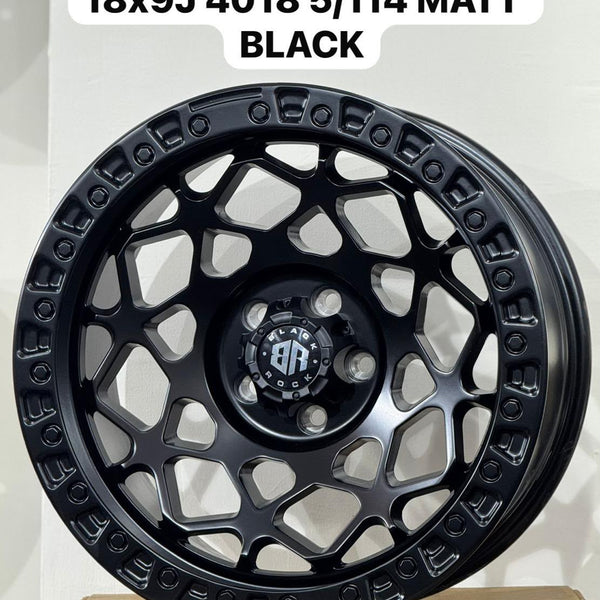 Black Rhino Hard Alloys 4018 Matt Black