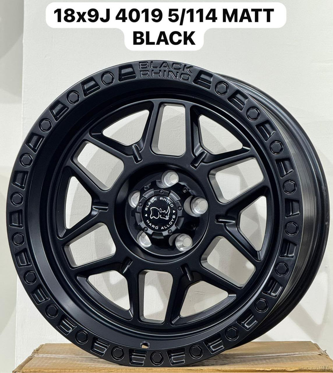 Black Rhino Hard Alloys 4019 Matt Black