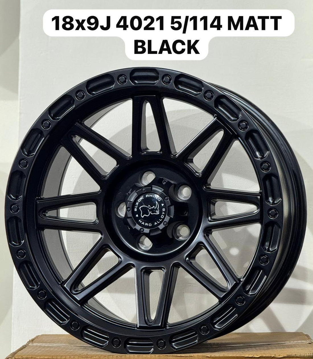 Black Rhino Hard Alloys 4021 Matt Black