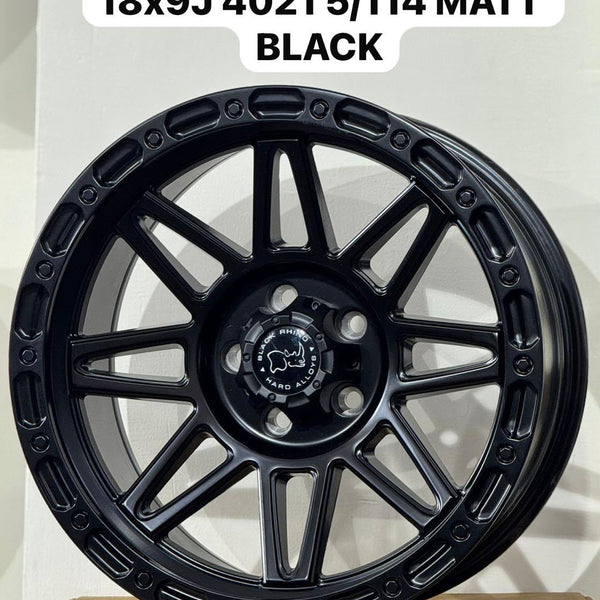 Black Rhino Hard Alloys 4021 Matt Black