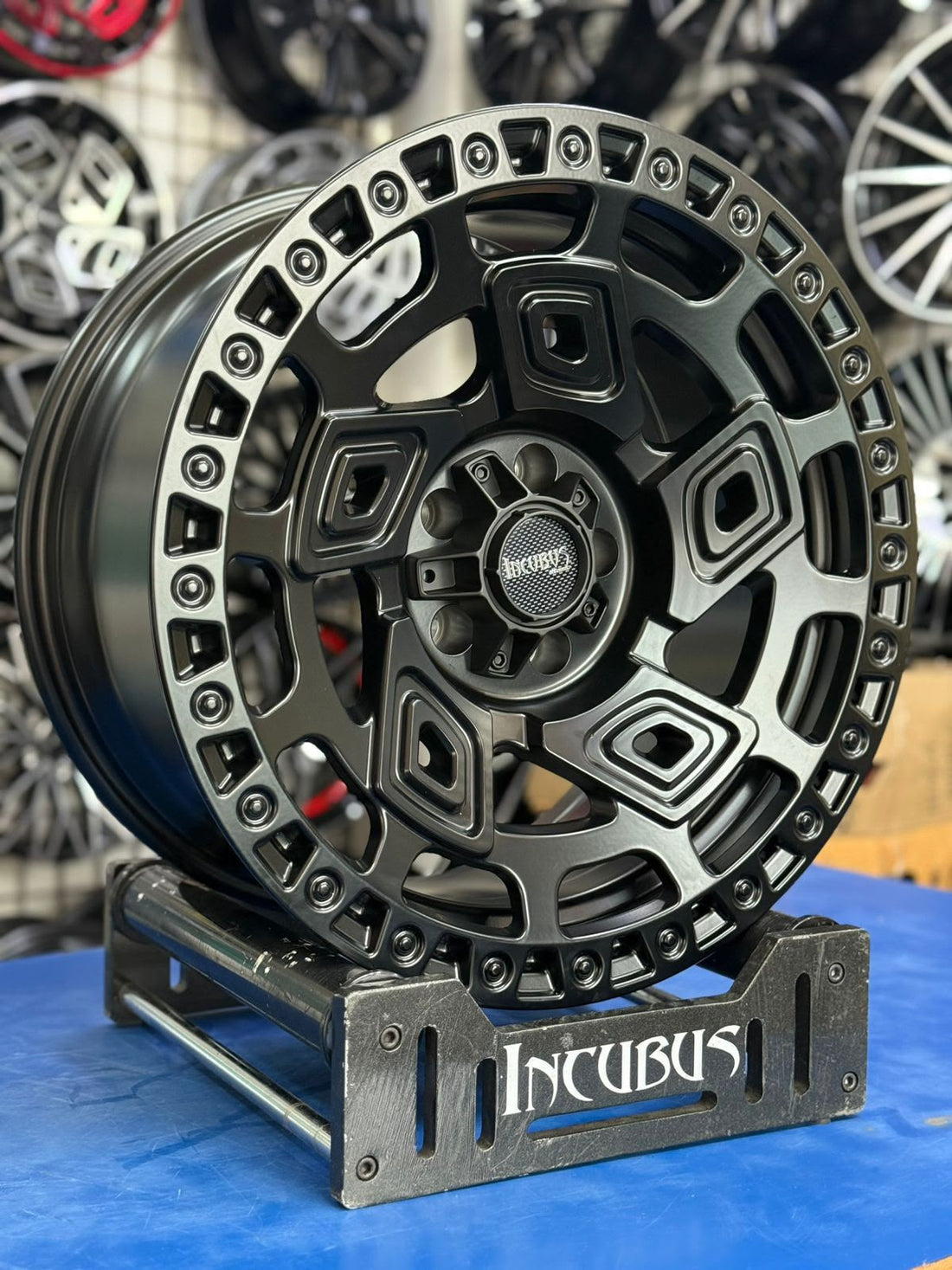 Incubus Alloy Wheels Matt Black 18x114.3