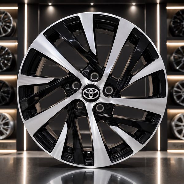 Toyota Hycross OEM Style Alloy Wheel 17 Inch 5x114.3 Black Machined