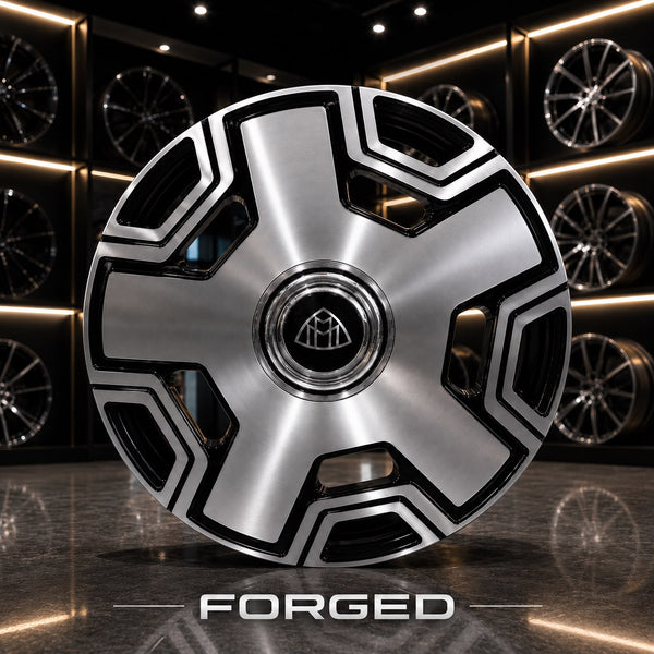 Maybach Style Forged 18" Alloy Wheel | 5x112 PCD | GBM Finish | Floating Cap