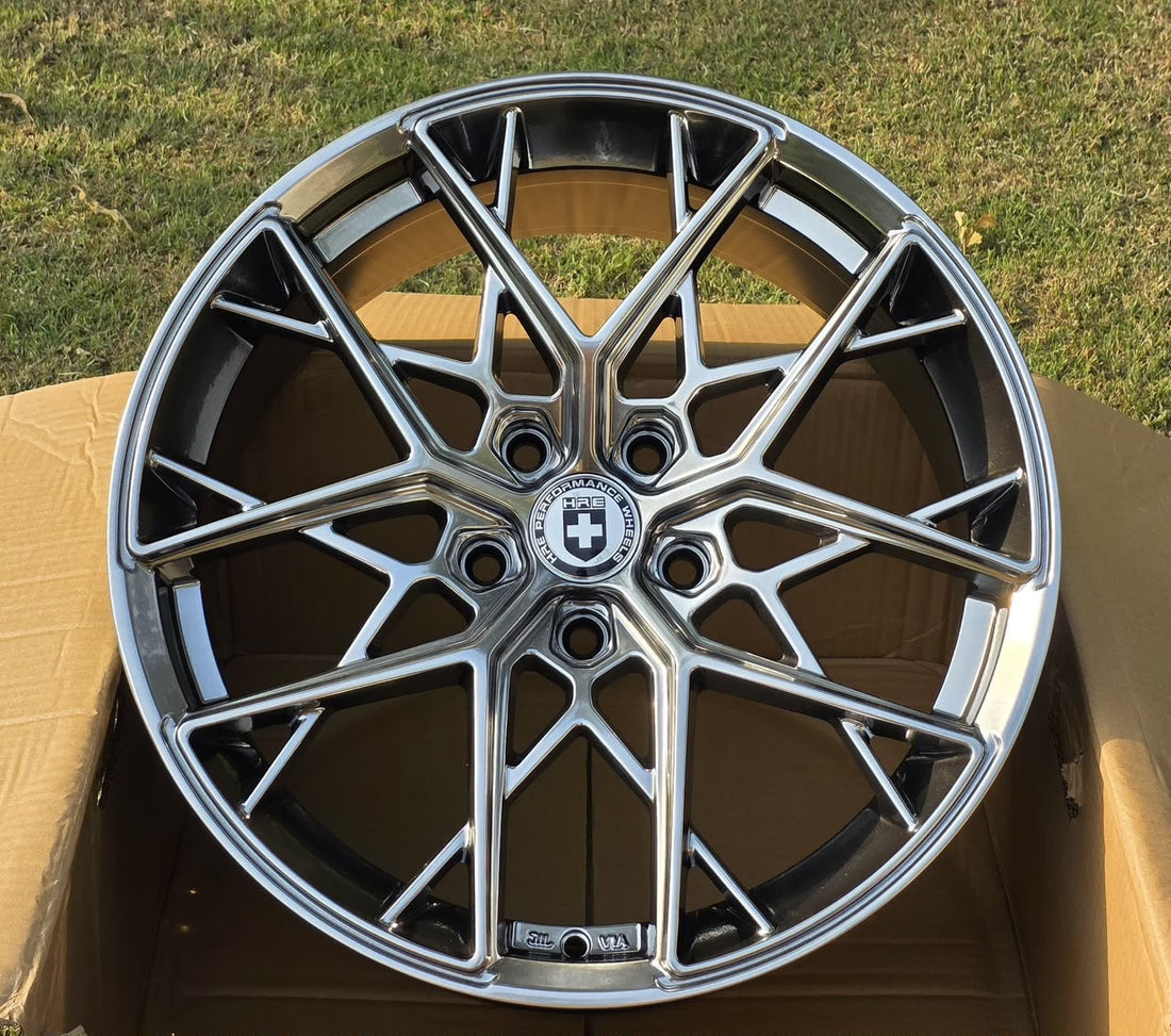HRE Style 17" Alloy Wheel | 5x112 PCD | Hyper Black (HB) Finish