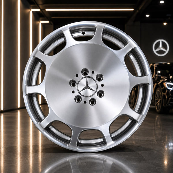 Mercedes Monoblock Style 17" Forged Alloy Wheel | 5x112 PCD | Polish Finish