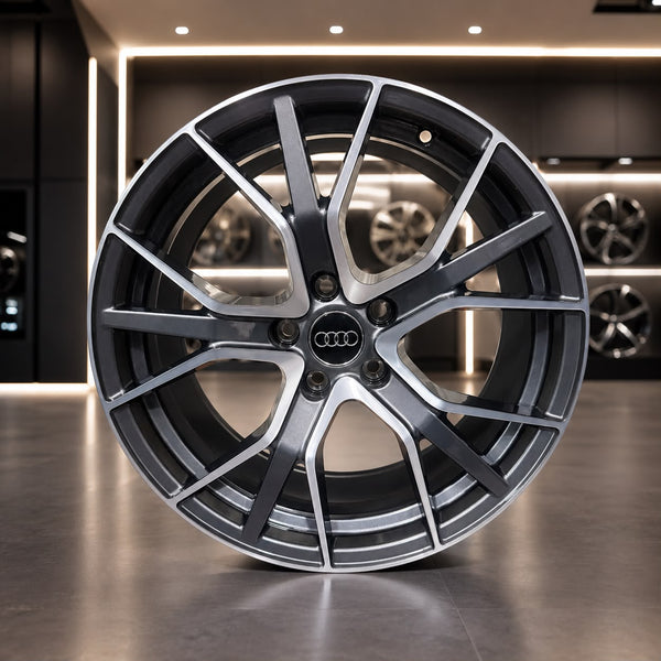 18" Audi Style Multi-Spoke Alloy Wheel – MGM Finish