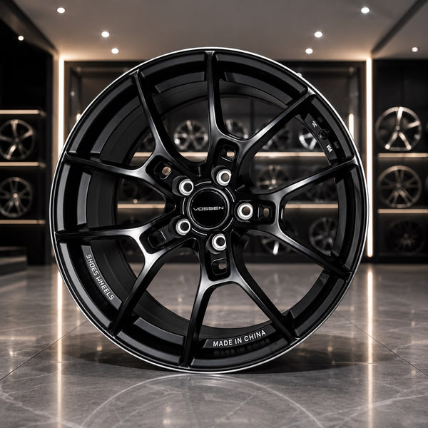 18" Vossen Style Alloy Wheel – MB/MLP Finish