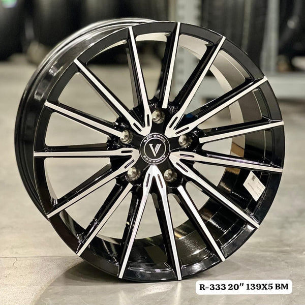 RPM 333 Alloy Wheel 20 Inch 5x139 Silver Machine