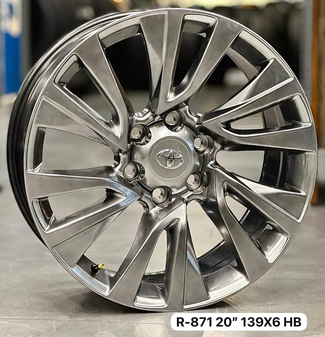 RPM R-871 Alloy Wheel 20 Inch 6x139 Hyper Black
